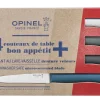 4er-Set Tischmesser Bon Appétit + Gewitterhimmel (gemischte Farben)