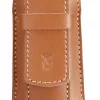 Etui Chic Leder Hellbraun