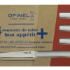 Messerset 4 Tafelmesser Bon Appetit + Hellgrau
