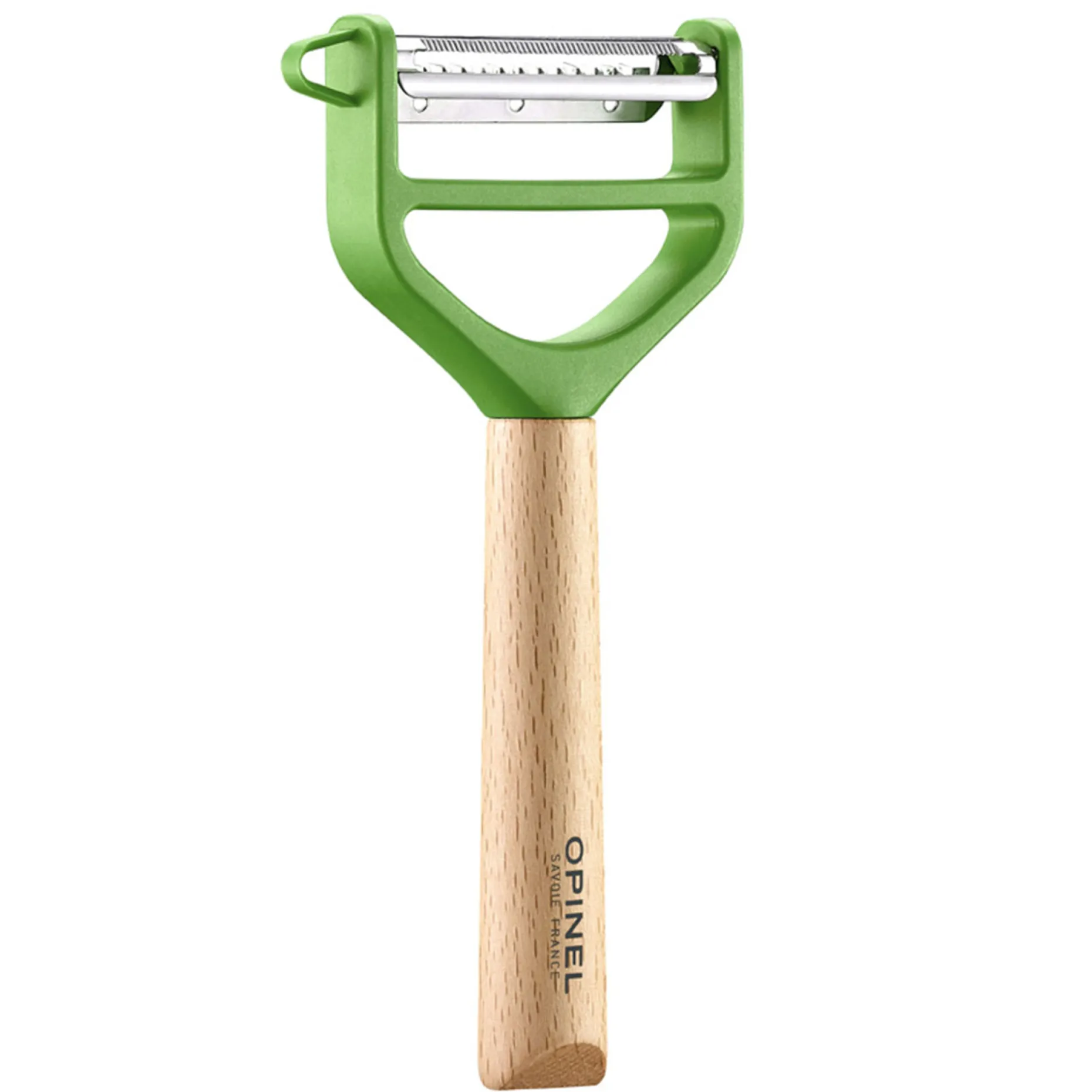 Schäler T-Duo, Holz, grün