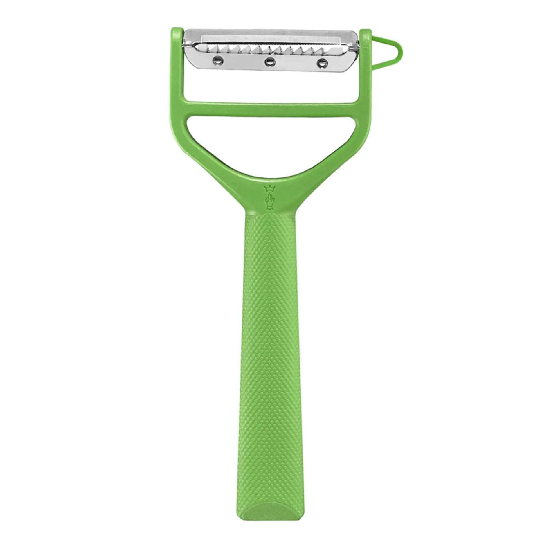 Schäler T-Duo, Kunststoff, grün